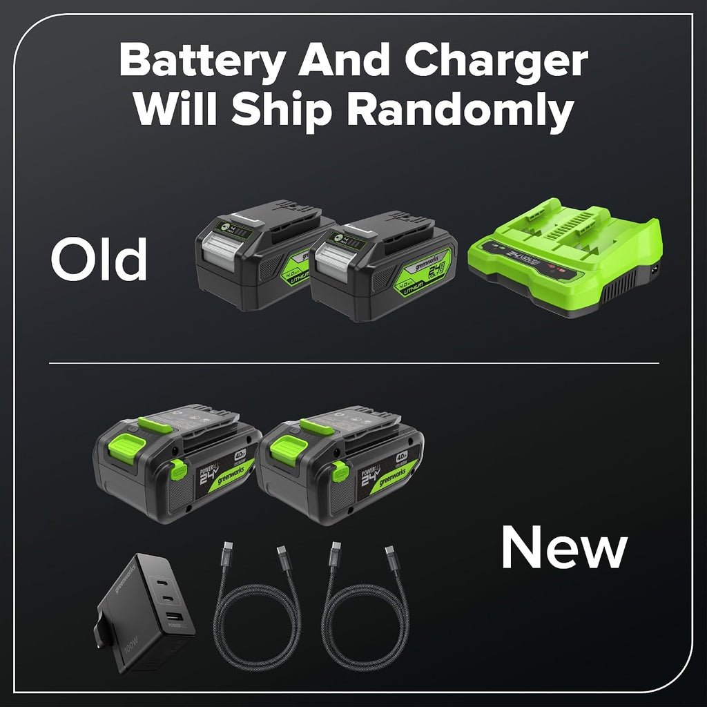 Greenworks 48V (24V x 2) Self Propelled Cordless Lawnmower-MO48L424-01