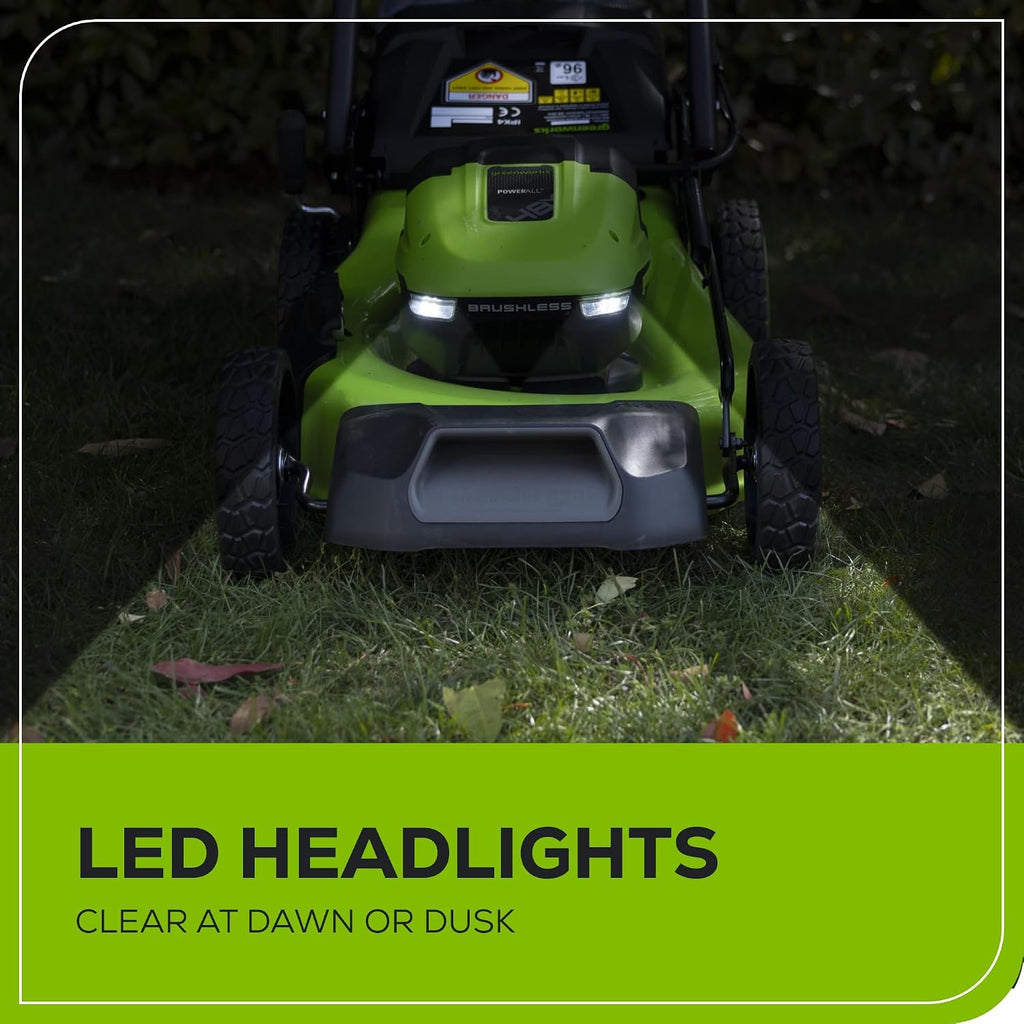 Greenworks 48V (24V x 2) Self Propelled Cordless Lawnmower-MO48L424-01