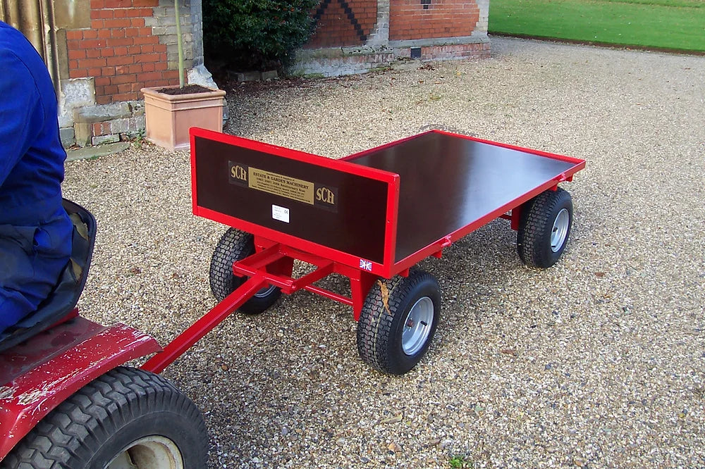 SCH Heavy Duty 4 Wheel Timber Trailer Ref-GWT415