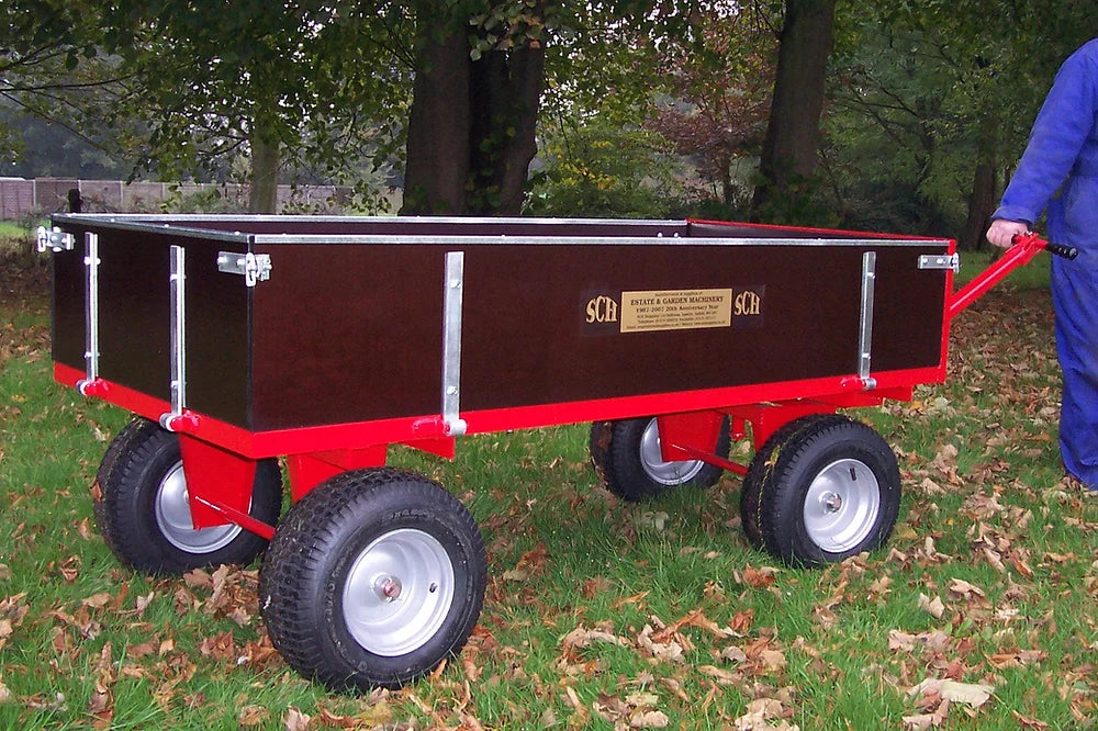 SCH Heavy Duty 4 Wheel Timber Trailer Ref-GWT415