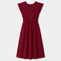 The Amelia Ruffle Midi Dress