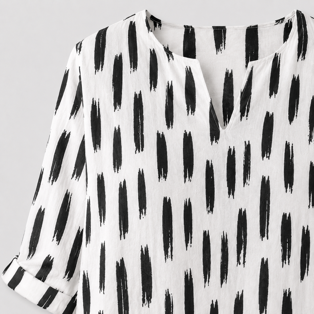 The Blythe Printed Tunic Dress
