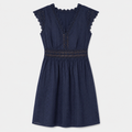 The Celine Lace Trim Dress