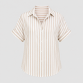The Gisella Stripe Button Blouse