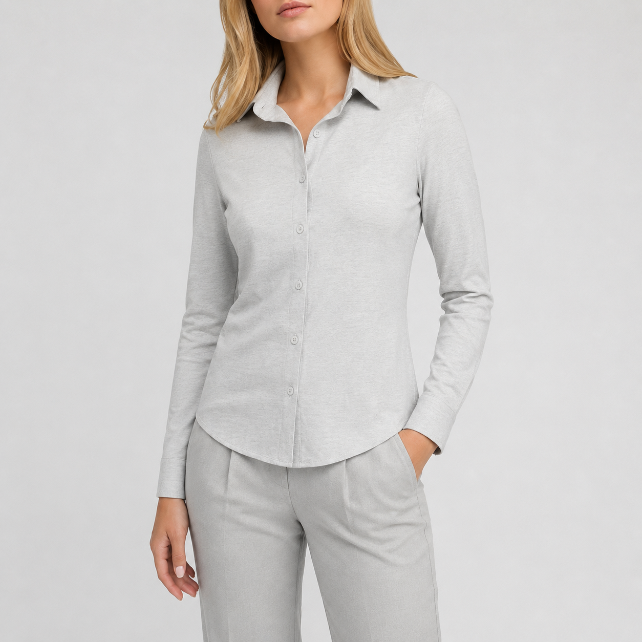 The Hanni Classic Button Shirt