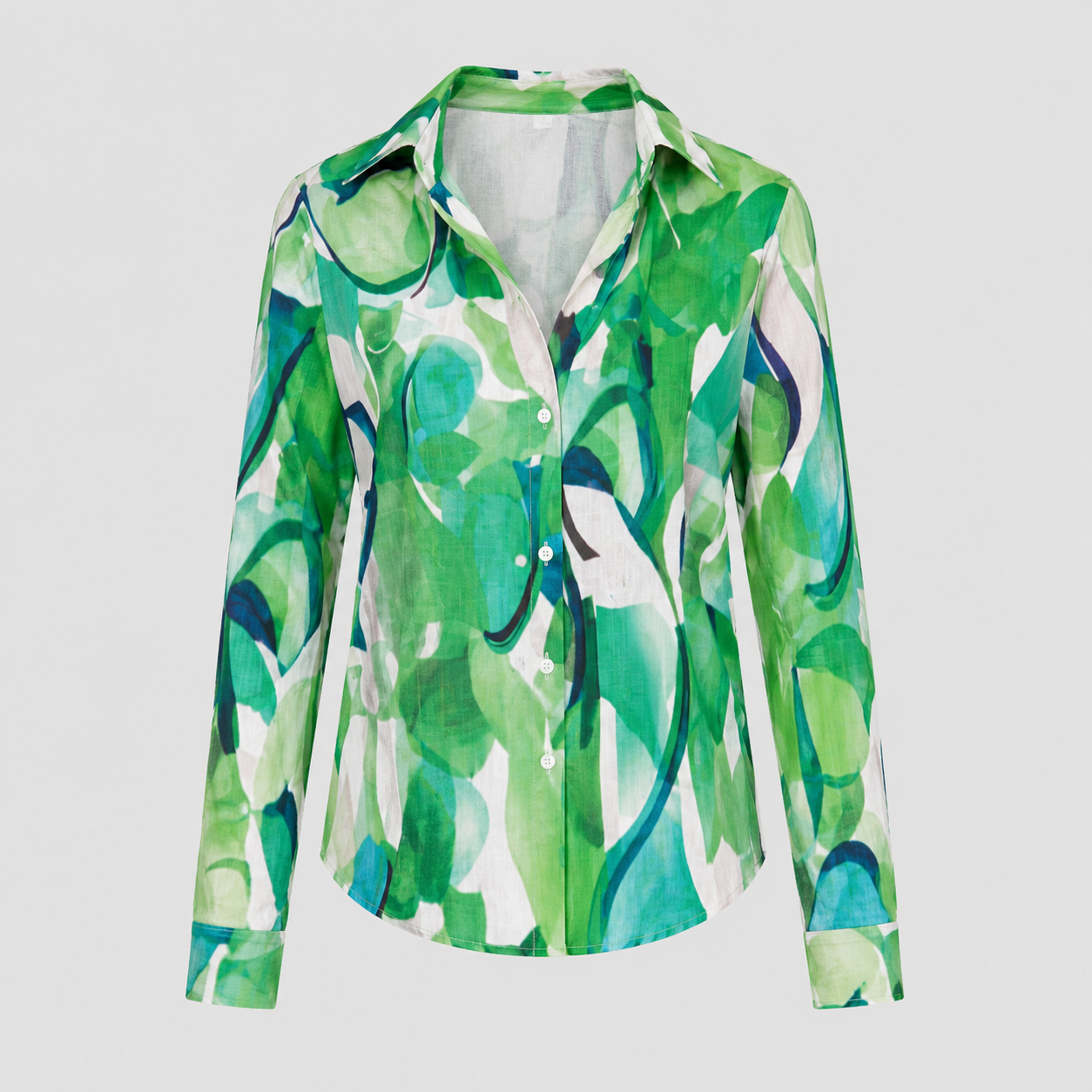 The Lisette Abstract Print Blouse