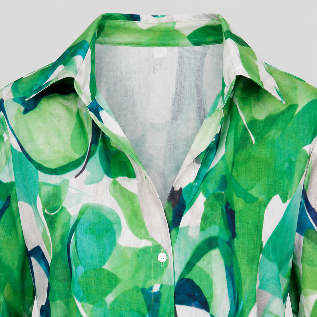 The Lisette Abstract Print Blouse