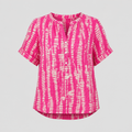 The Michaela Vibrant Print Blouse