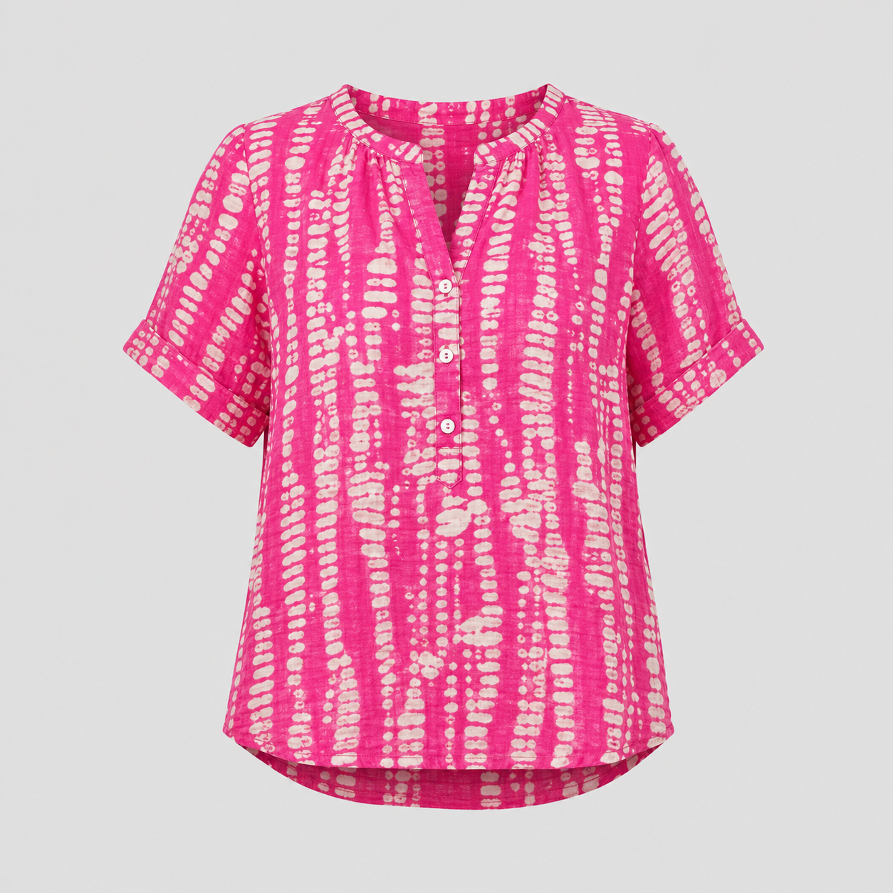 The Michaela Vibrant Print Blouse