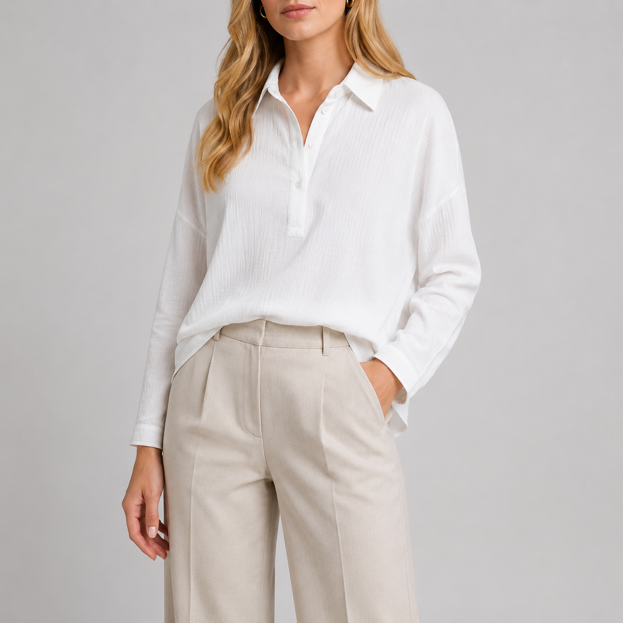 The Mielle Oversized Polo Shirt