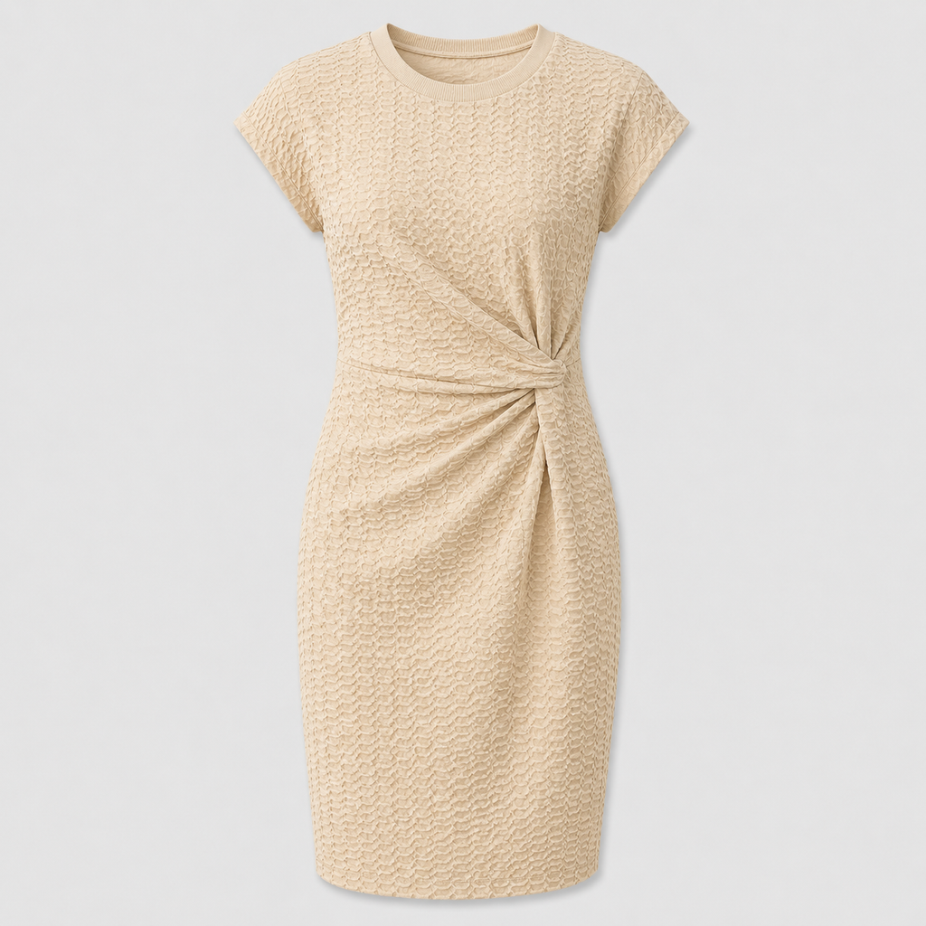 The Reanna Twist Midi Dress