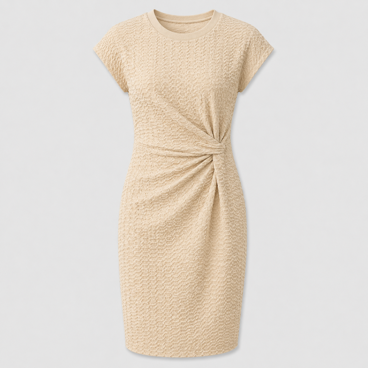 The Reanna Twist Midi Dress